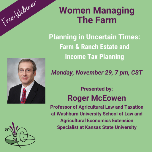 Planning in Uncertain Times Webinar Announcement