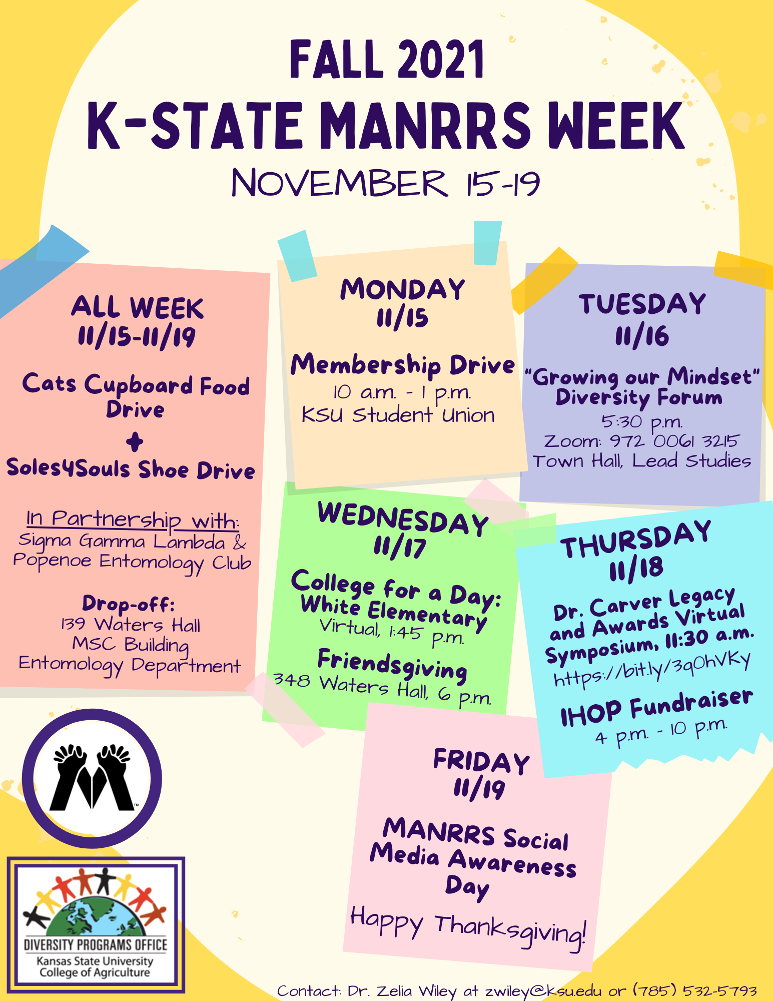 MANRRS Week Flyer