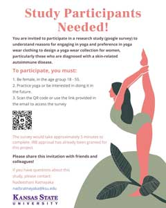 Yoga study poster