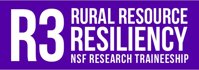 Logo of the Rural Resource Resiliency NSF Research Traineeship Program 