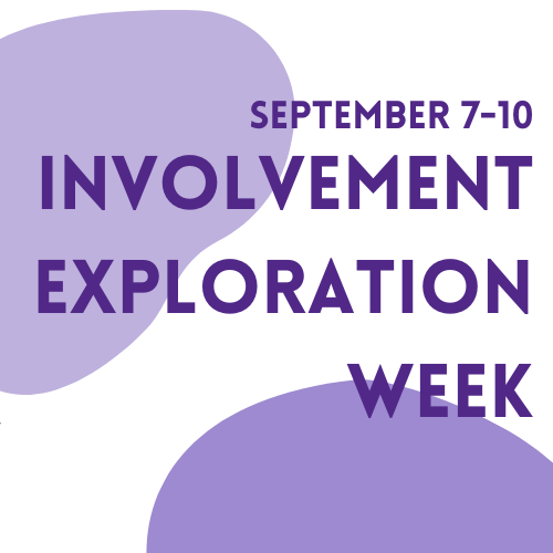Involvement Exploration Week