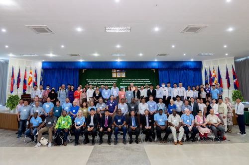 Participants at SIIL Annual Meeting at Royal University of Agriculture in Cambodia