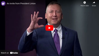 President Linton inauguration video