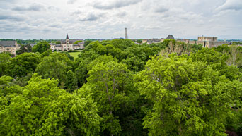 Campus aerial 