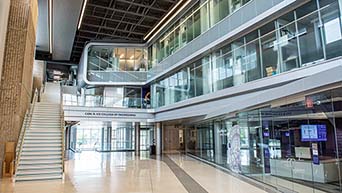 Lobby of engineering building