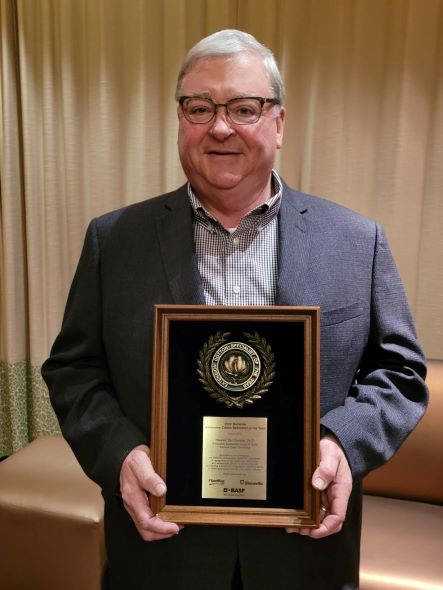 Dr. Stu Duncan, 2022 Cotton Specialist of the Year.