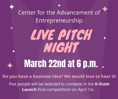 Join us for Live Pitch Night!