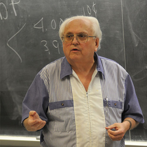 Dr. Flinchbaugh teaching