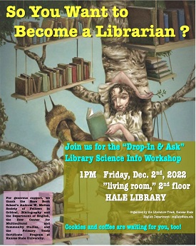 Flyer for Library DropIn