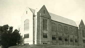 Farrell Library, northeast side