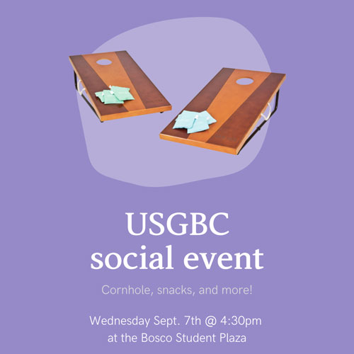 USGBC welcome event flyer