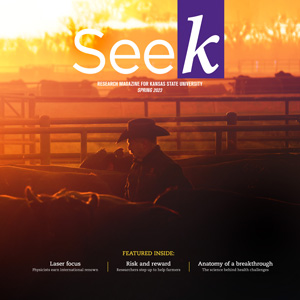 The cover image of the spring 2023 issue of Seek magazine. 