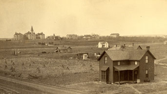 Campus from Aggieville