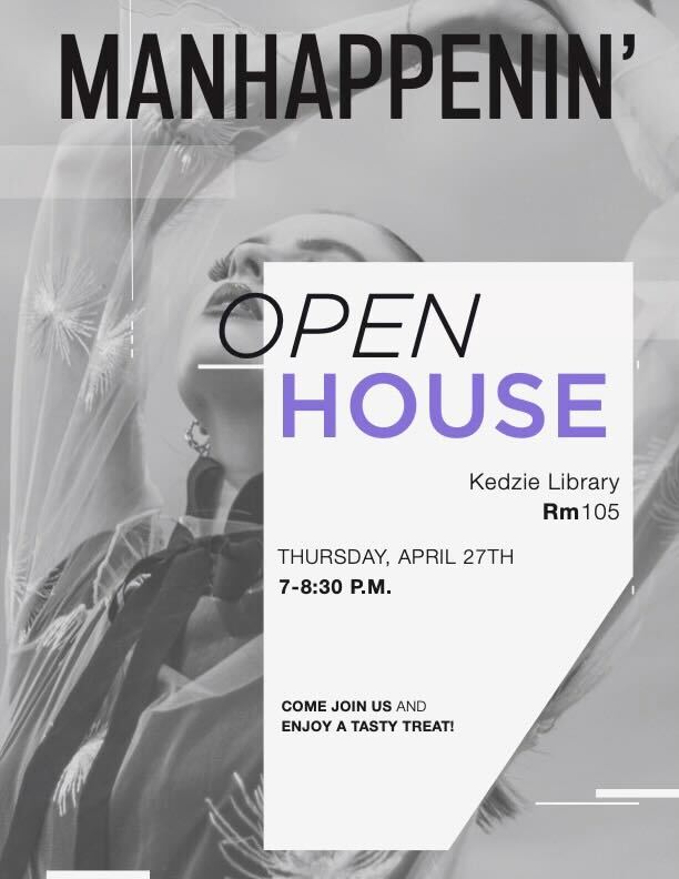 Manhappenin' Open House Flyer