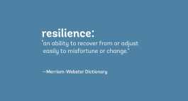 the word Resilience