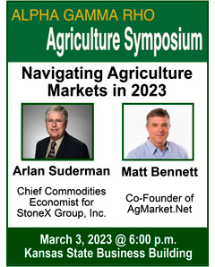 Flyer for the 2023 Ag Symposium