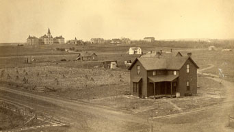 Campus from Aggieville