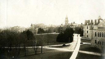 Campus looking southwest