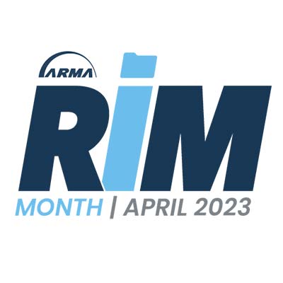 April is Records and Information Management Month.