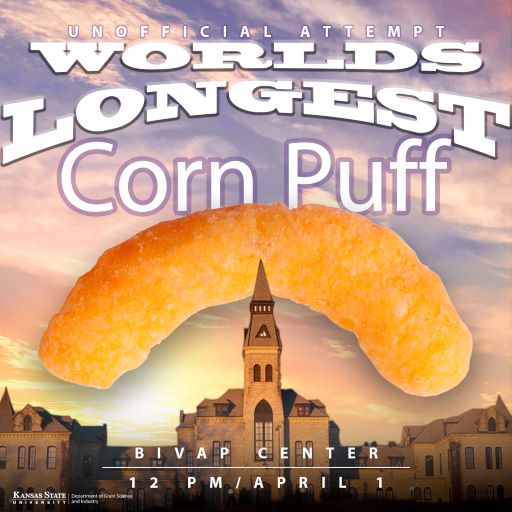 World's Longest Corn Puff