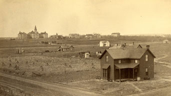 Campus from Aggieville