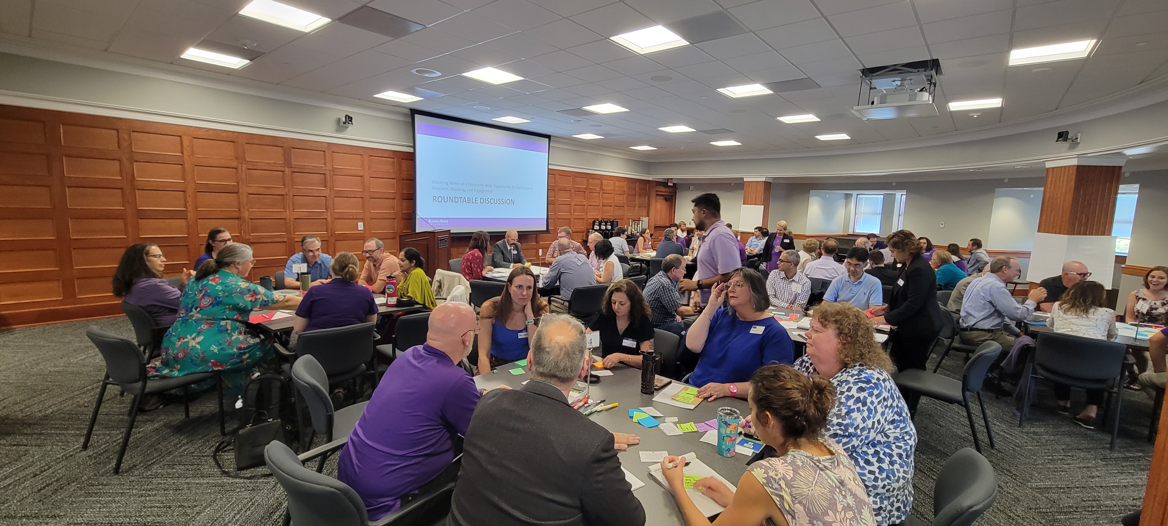 Roundtable Discussion at Water Workshop