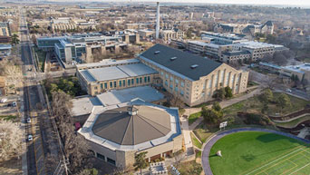 Ahearn Field House aerial 