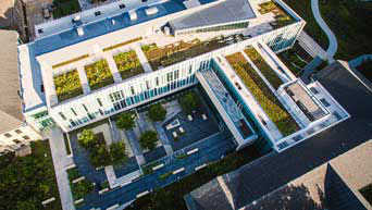 Regnier Hall roof