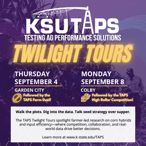 Graphic promoting the 2025 TAPS Twilight Tours communicating event information found in the article. 