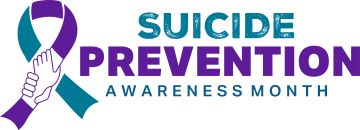 Suicide Prevention Month logo