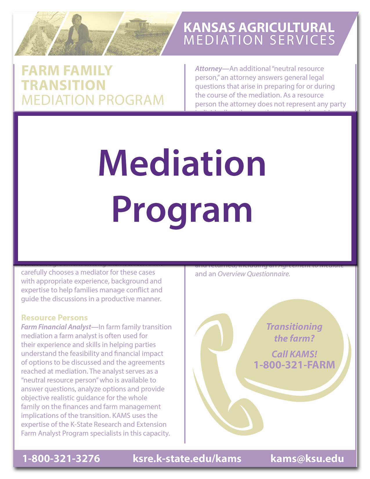 KAMS Mediation Program