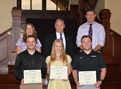Graduate Student Award recipients