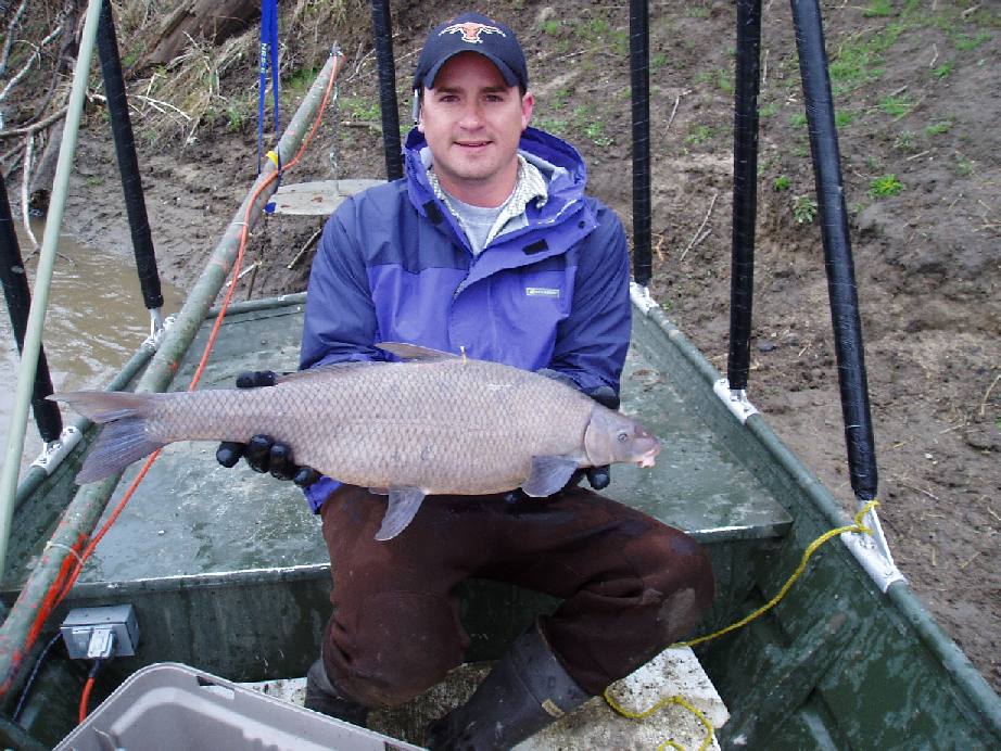 Nate holding a Bluesucker