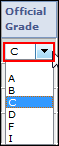 Change Grade Selection