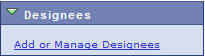 Add or Manage Designees