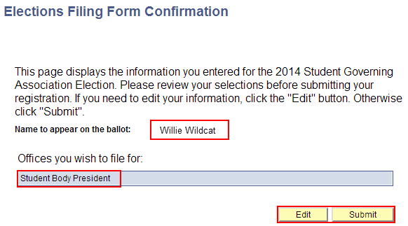 Pic of the Elections Filing Form confirmation page