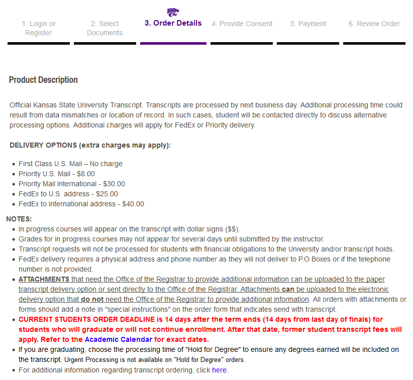 Review the product description page