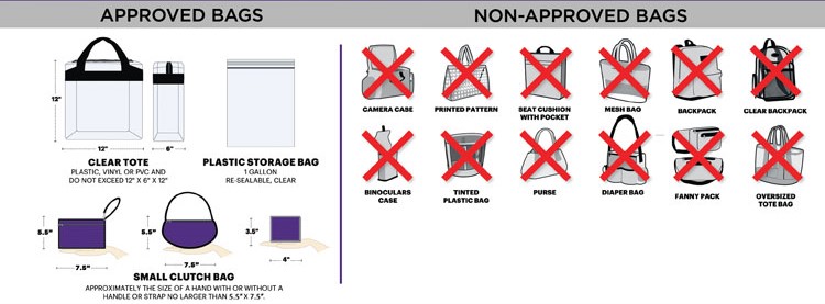 Security and Bag Policy