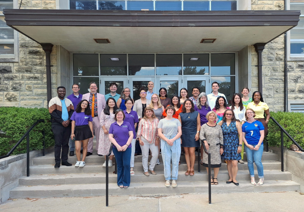 Photo of department faculty and graduate students in academic year 2025-2026