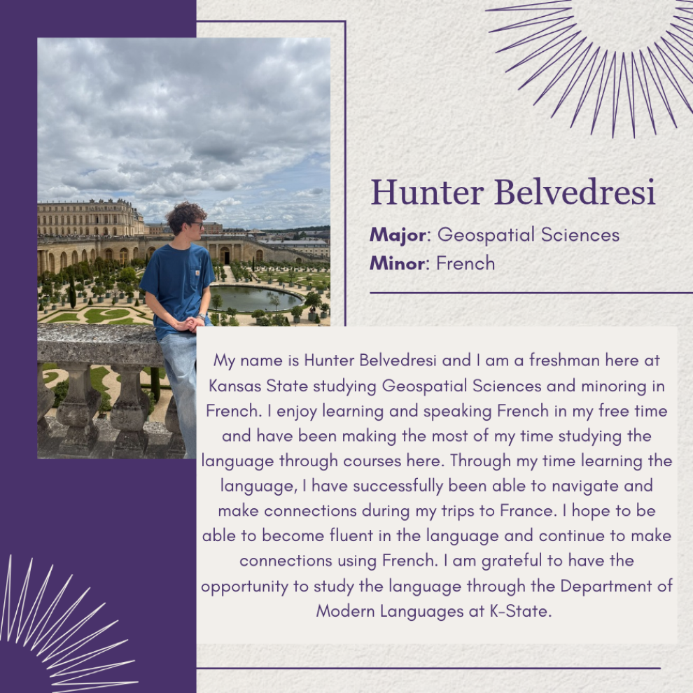 Hunter Belverdresi MLSA Exec. Member
