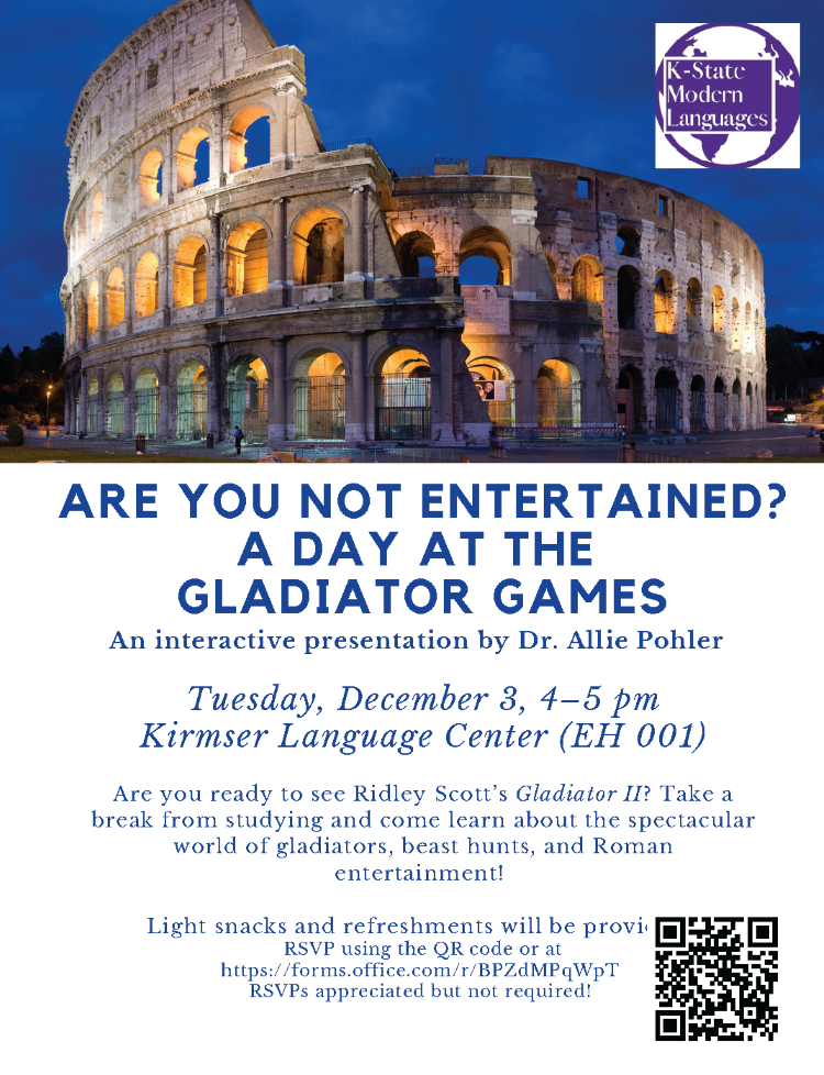Gladiator Games Flyer Gladiator Games Flyer