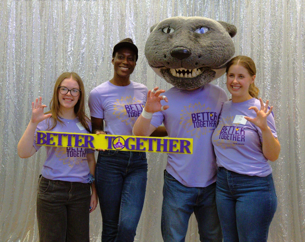 Josie with Willie and volunteers at Better Together
