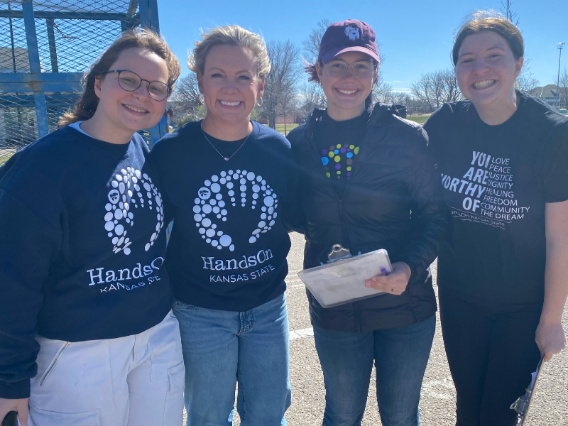 HandsOn Staff at April Mobile Food Distribution