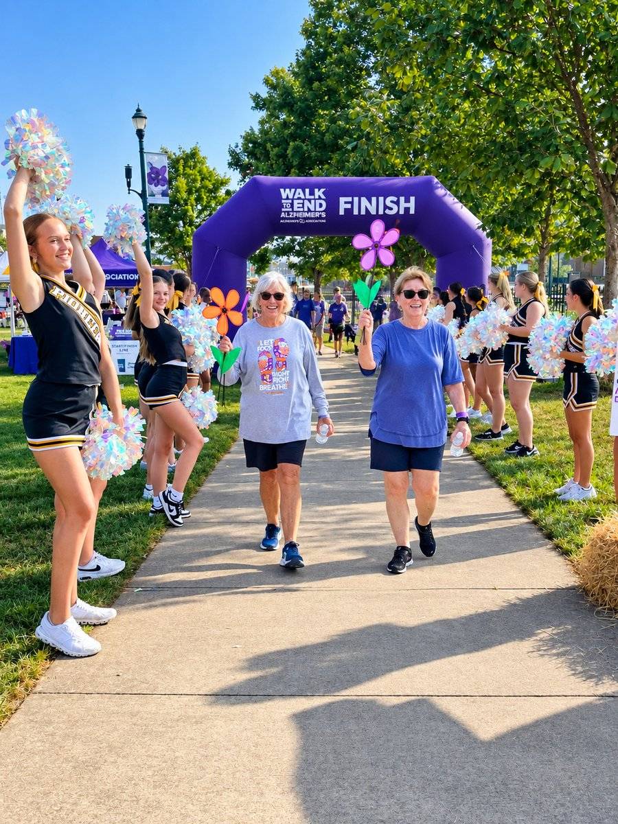 Finish line at Walk Finish line at Walk