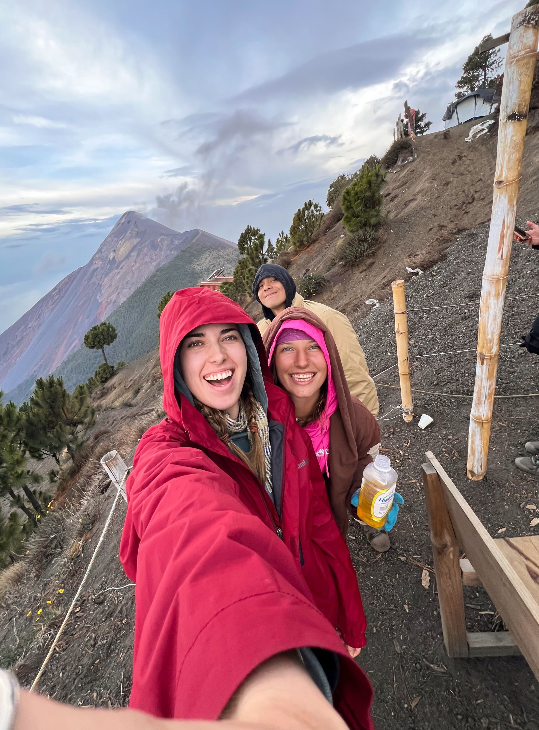 Student selfie in Guatemala