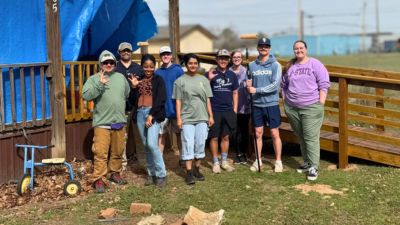 Student group in Tahlequah