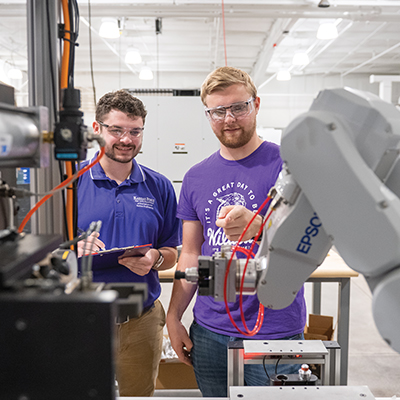 instructor lecturing in class