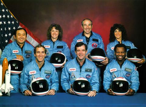 Challenger Space Shuttle Crew