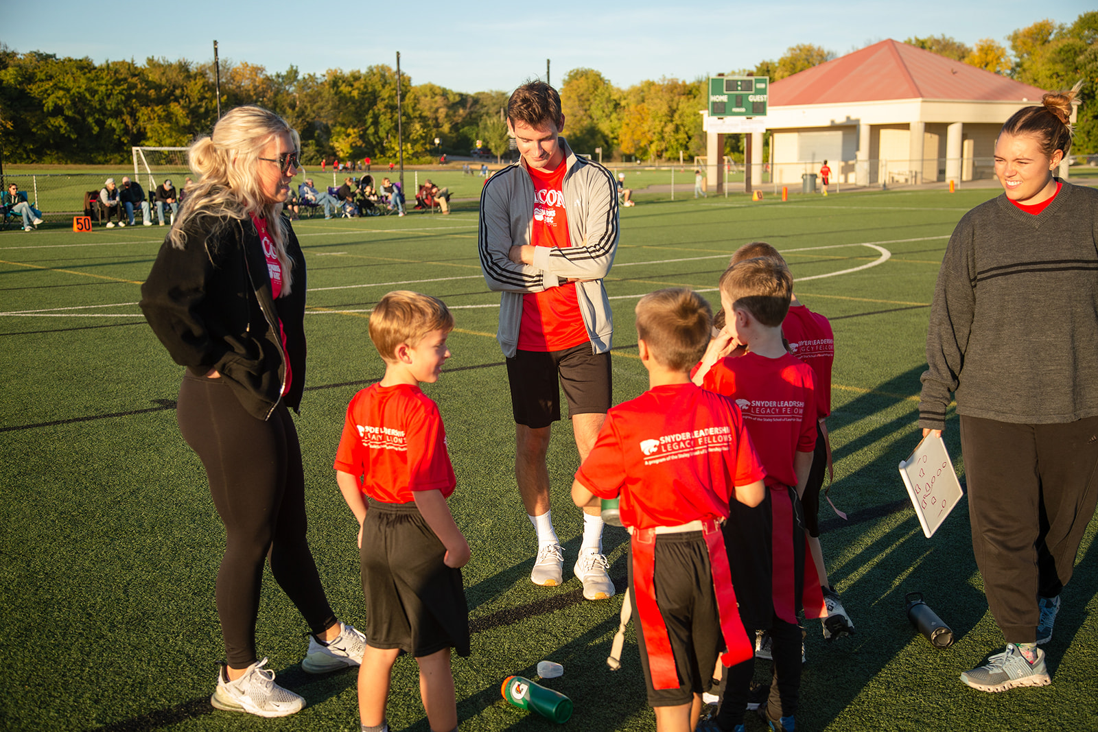 Coaching on the field