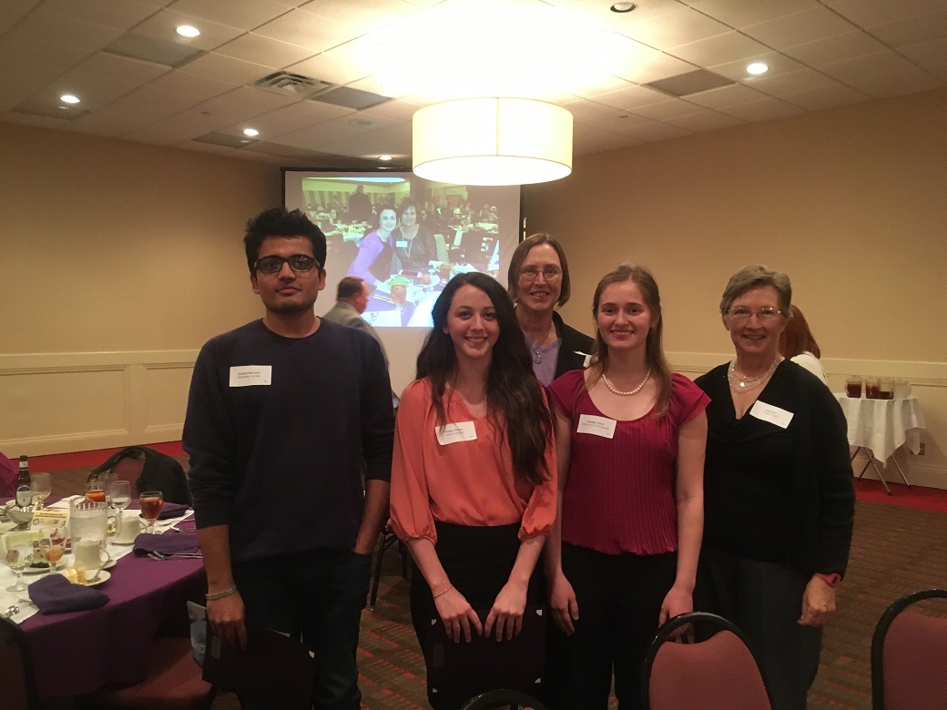 KLRC Students at the Johnson Cancer Research Award Banquet